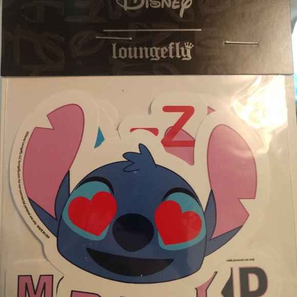 Loungefly | Office | Disney Loungefly Stitch Sticker Set | Poshmark